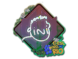 Artwork for Sticker | VINI (Glitter) | Rio 2022