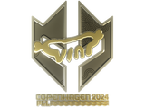 Artwork for Sticker | VINI (Gold) | Copenhagen 2024