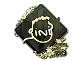 Artwork for Sticker | VINI (Gold) | Rio 2022