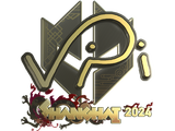 Artwork for Sticker | VINI (Gold) | Shanghai 2024