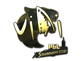 Artwork for Sticker | VINI (Gold) | Stockholm 2021