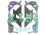 Artwork for Sticker | VINI (Holo) | Austin 2025
