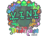 Artwork for Sticker | VINI (Holo) | Budapest 2025
