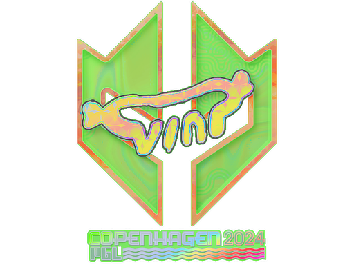 Sticker | VINI (Holo) | Copenhagen 2024