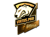 Artwork for Sticker | Virtus.Pro (Gold) | Boston 2018