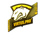 Artwork for Sticker | Virtus.pro (Gold) | Katowice 2015
