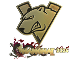 Artwork for Sticker | Virtus.pro (Gold) | Shanghai 2024