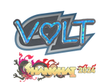 Artwork for Sticker | Volt (Glitter) | Shanghai 2024