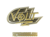 Artwork for Sticker | volt (Gold) | Copenhagen 2024