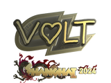 Artwork for Sticker | Volt (Gold) | Shanghai 2024
