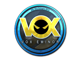Artwork for Sticker | Vox Eminor (Foil) | Cologne 2014