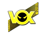 Artwork for Sticker | Vox Eminor (Gold) | Katowice 2015