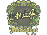 Artwork for Sticker | w0nderful | Budapest 2025