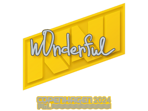 Sticker | w0nderful | Copenhagen 2024
