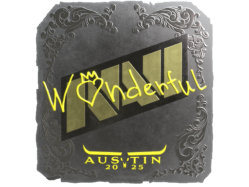 Sticker | w0nderful | Austin 2025