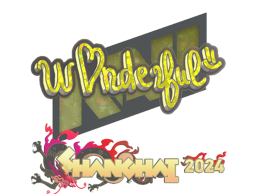 Sticker | w0nderful | Shanghai 2024