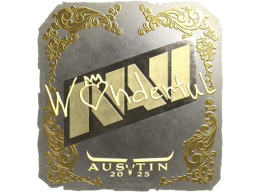 Sticker | w0nderful | Austin 2025