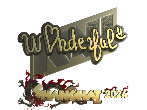 Sticker | w0nderful | Shanghai 2024