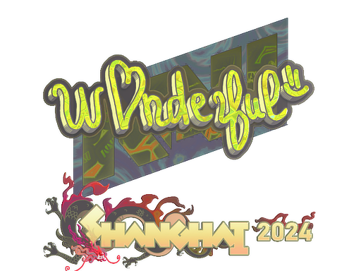 Sticker | w0nderful | Shanghai 2024