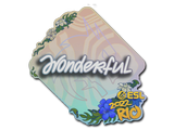 Artwork for Sticker | w0nderful | Rio 2022