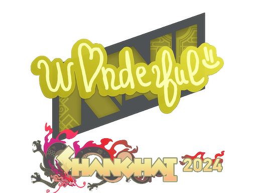 Sticker | w0nderful | Shanghai 2024