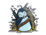 Artwork for Sticker | War Penguin