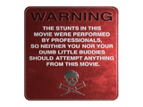 Artwork for Sticker | WARNING (Foil)