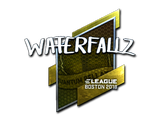 Artwork for Sticker | waterfaLLZ (Foil) | Boston 2018