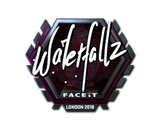 Artwork for Sticker | waterfaLLZ (Foil) | London 2018