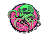 Artwork for Sticker | Watermelon Tentaskull