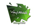 Artwork for Sticker | wayLander | Cologne 2016