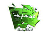 Artwork for Sticker | wayLander (Foil) | Cologne 2016