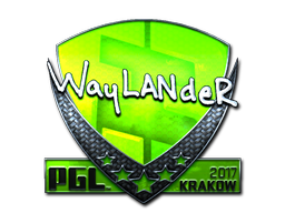 Sticker | wayLander | Krakow 2017