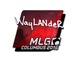 Artwork for Sticker | wayLander (Foil) | MLG Columbus 2016