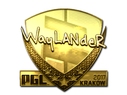 Sticker | wayLander | Krakow 2017