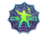 Artwork for Sticker | Web Stuck (Holo)