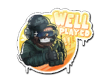 Artwork for Sticker | Well Played