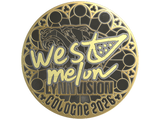Artwork for Sticker | westmelon (Gold) | Cologne 2026