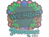 Artwork for Sticker | Wicadia (Embroidered) | Budapest 2025