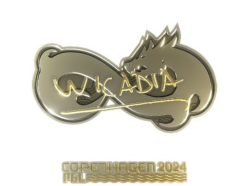 Sticker | Wicadia (Gold) | Copenhagen 2024
