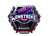 Artwork for Sticker | Winstrike Team (Foil) | London 2018