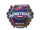Artwork for Sticker | Winstrike Team (Holo) | London 2018