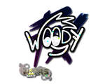 Artwork for Sticker | WOOD7 (Glitter) | Paris 2023