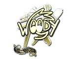 Artwork for Sticker | WOOD7 (Gold) | Paris 2023