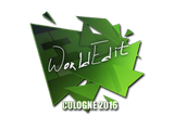 Artwork for Sticker | WorldEdit | Cologne 2016