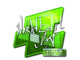 Artwork for Sticker | WorldEdit (Foil) | Atlanta 2017