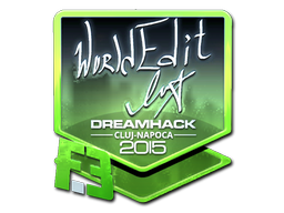 Sticker | WorldEdit | Cluj-Napoca 2015