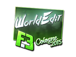 Sticker | WorldEdit | Cologne 2015
