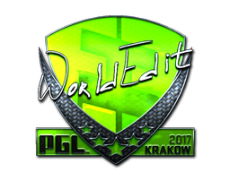 Sticker | WorldEdit | Krakow 2017