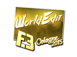 Sticker | WorldEdit | Cologne 2015